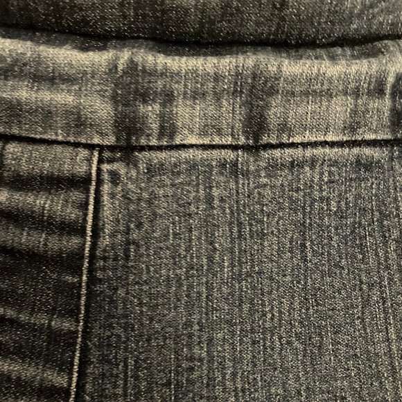 Westbound Woman Pull On Blue Denim Capri Size 22W - Picture 11 of 12